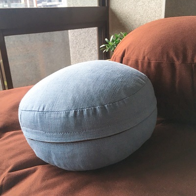 可提式木棉小蒲團|天藍色